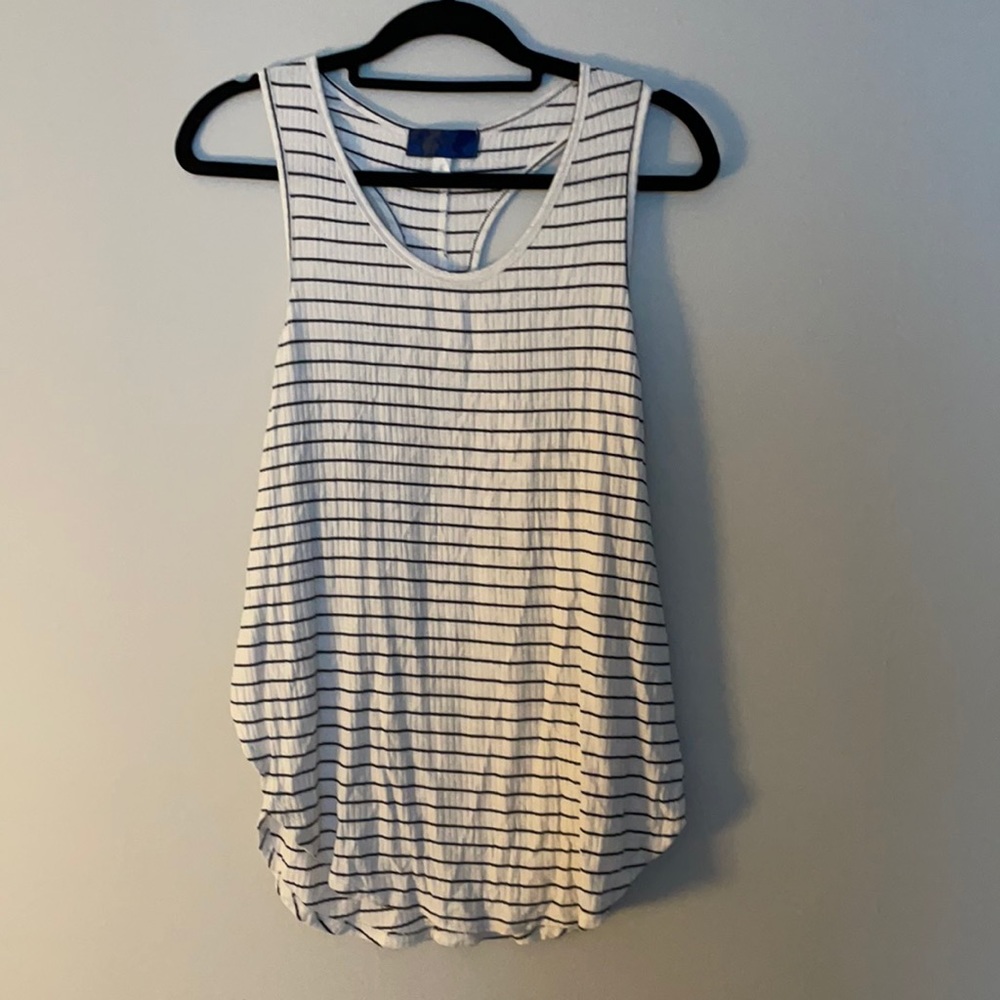 Striped Ribbed Top